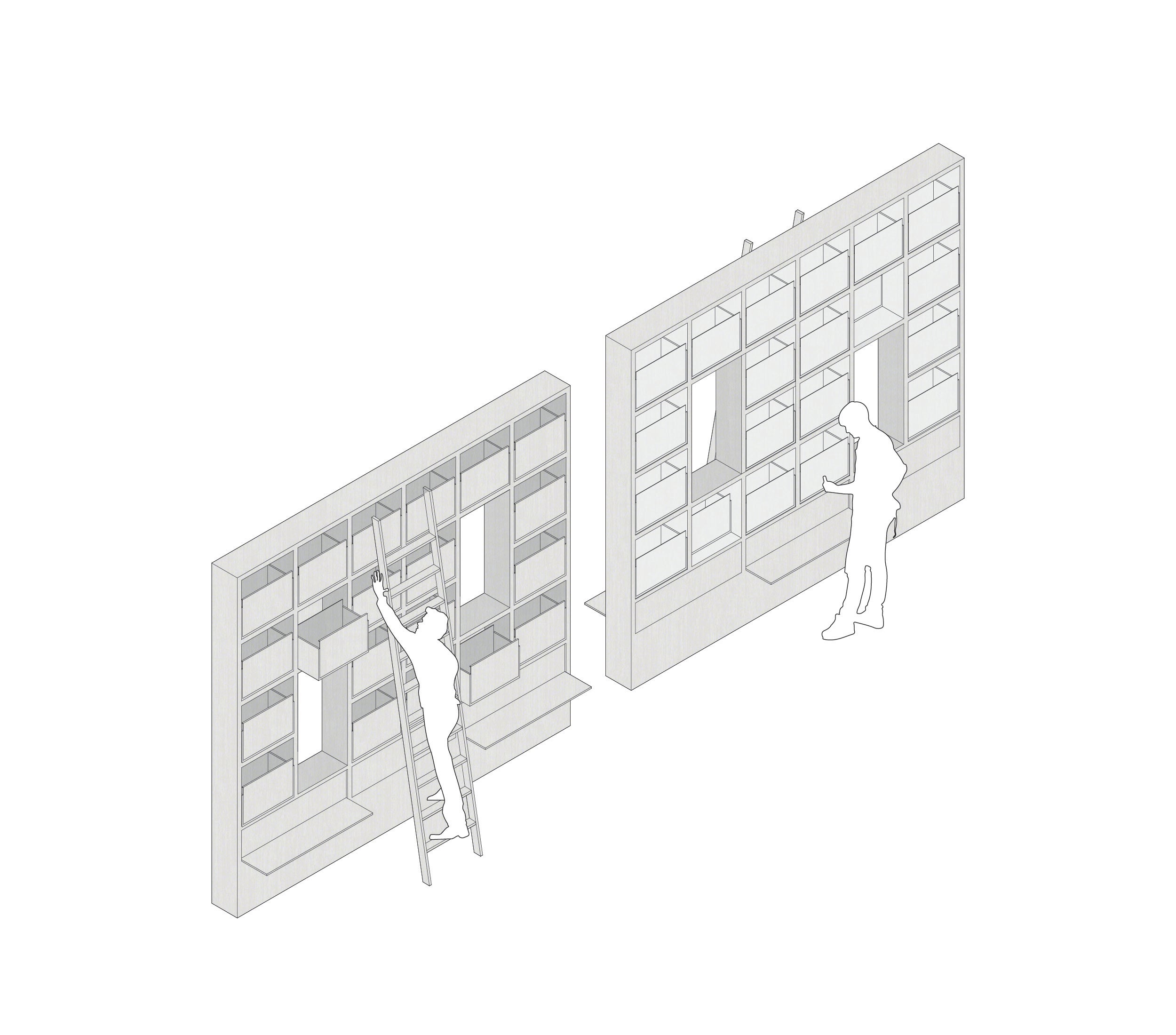 shelves