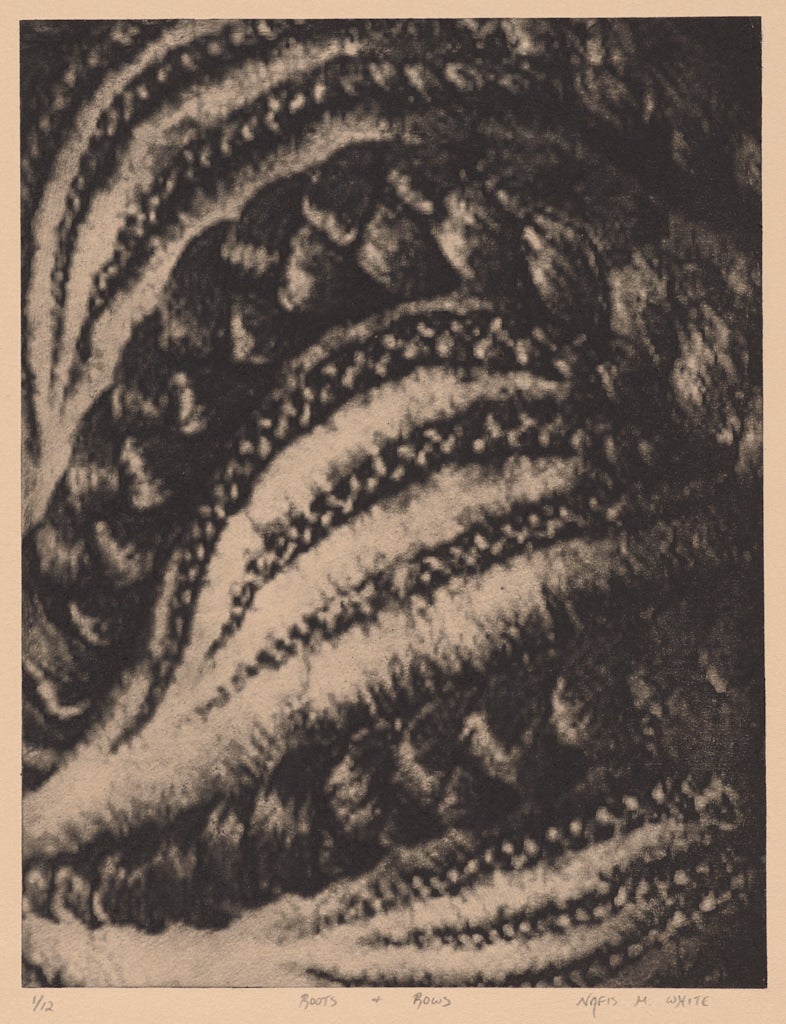 /Abstracted%20design%20in%20black%20on%20tan%20paper%2C%20portrait%20orientation.%20Softly%20textured%20bands%20repeatedly%20arc%20across%20the%20page.