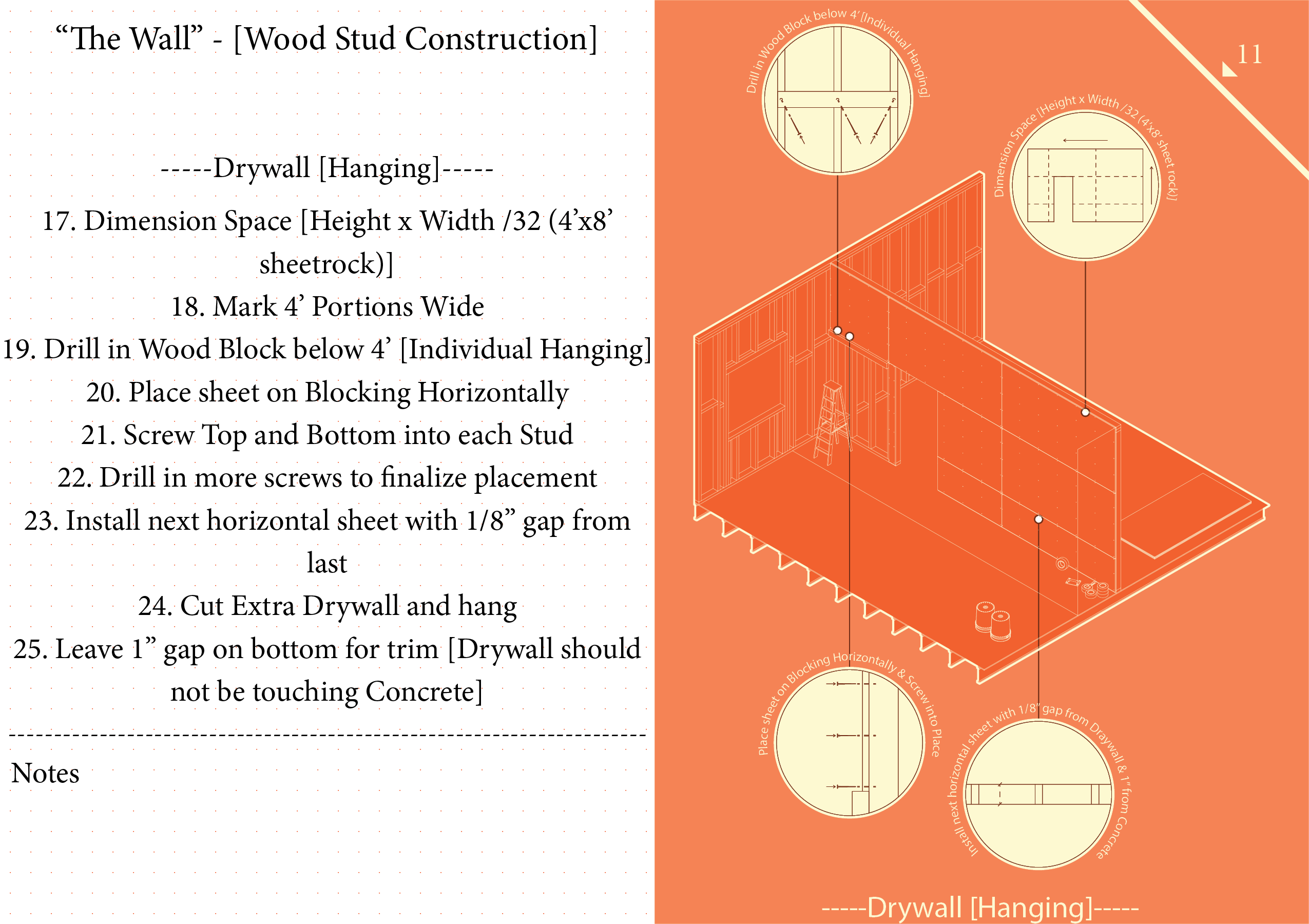 The main focus of the thesis comes in the form of instructions focused on describing the process of both building an unbuilding.