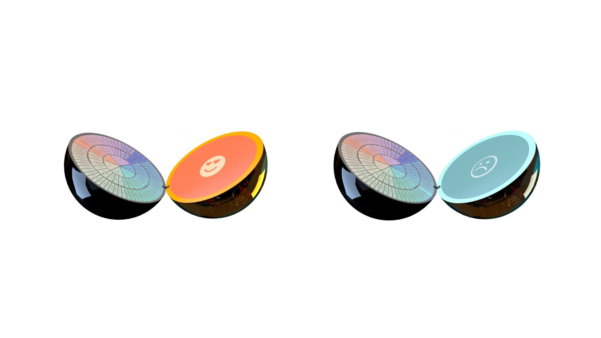 The design tool with touch sensor for people to play and aware their emotion