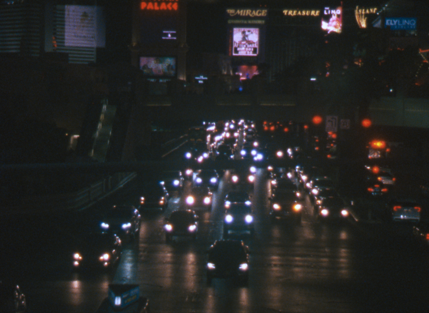 Still from the original 16mm film, shot taken in Las Vegas, NV