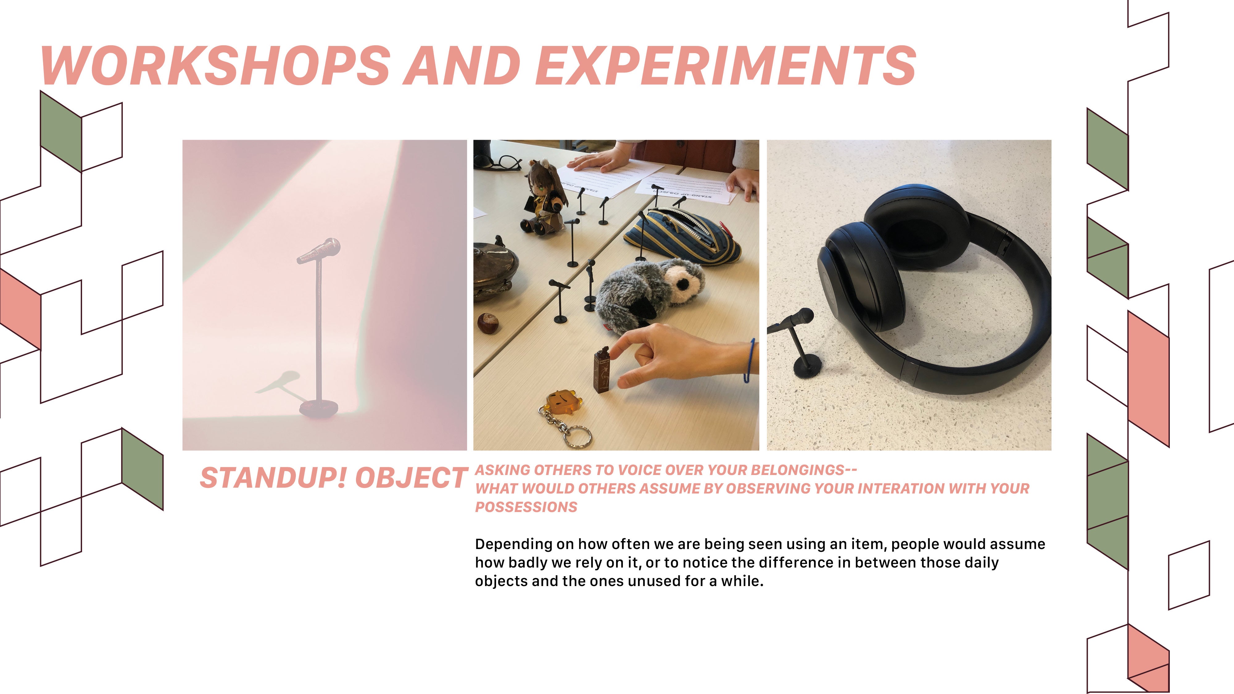 Standup! Object workshop