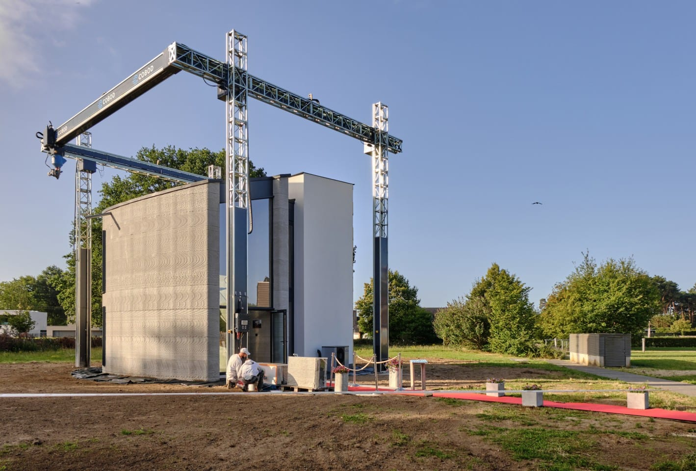 COBOD’s large, gantry-based Construction 3D Printer