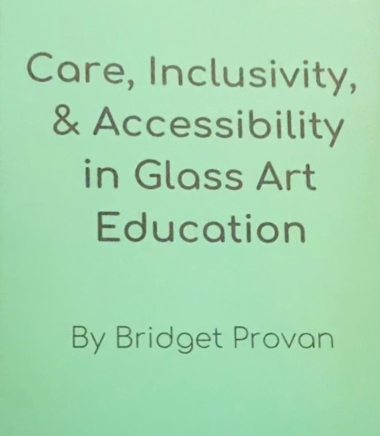 A photo of my thesis book cover