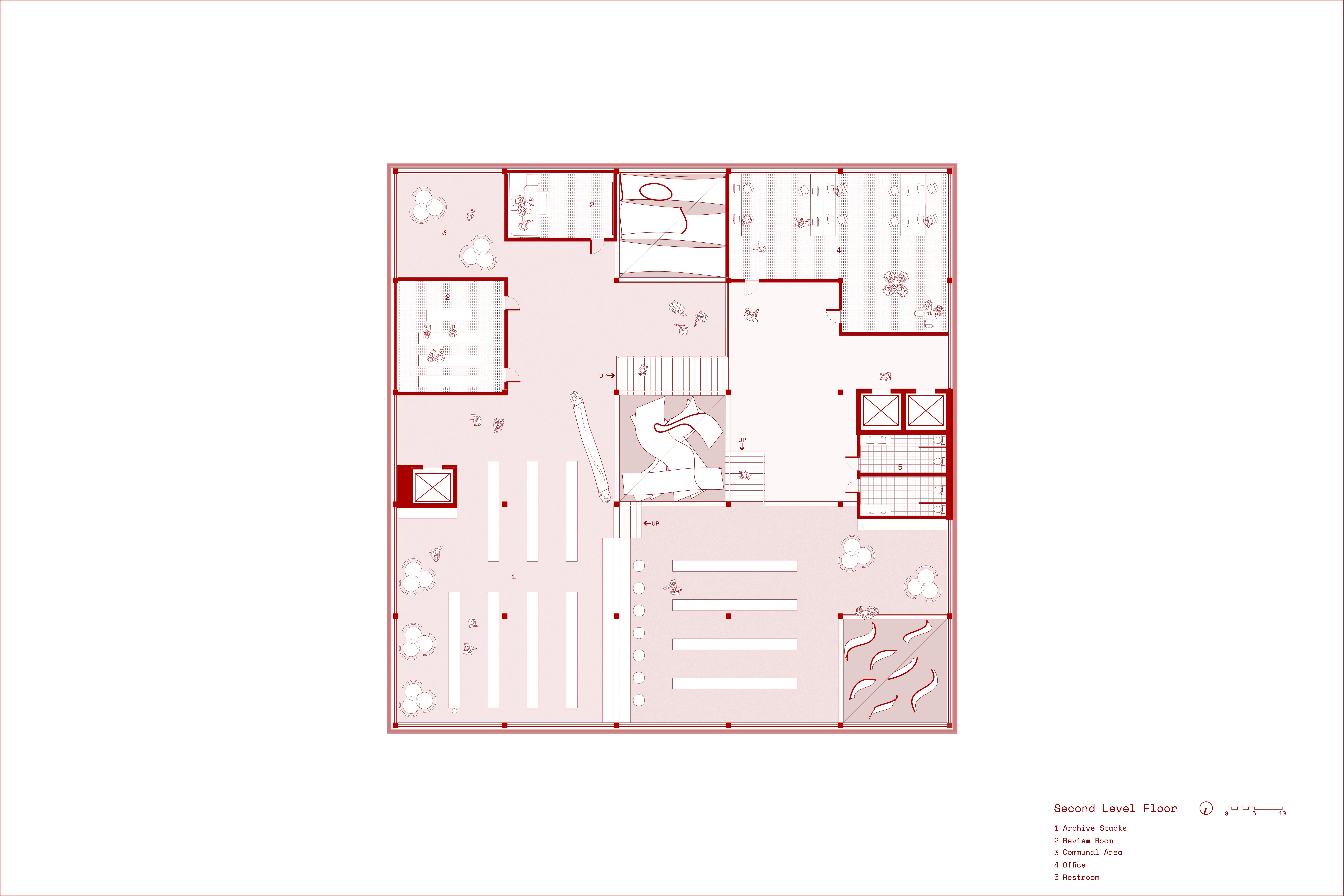 Second Level Floor Plan