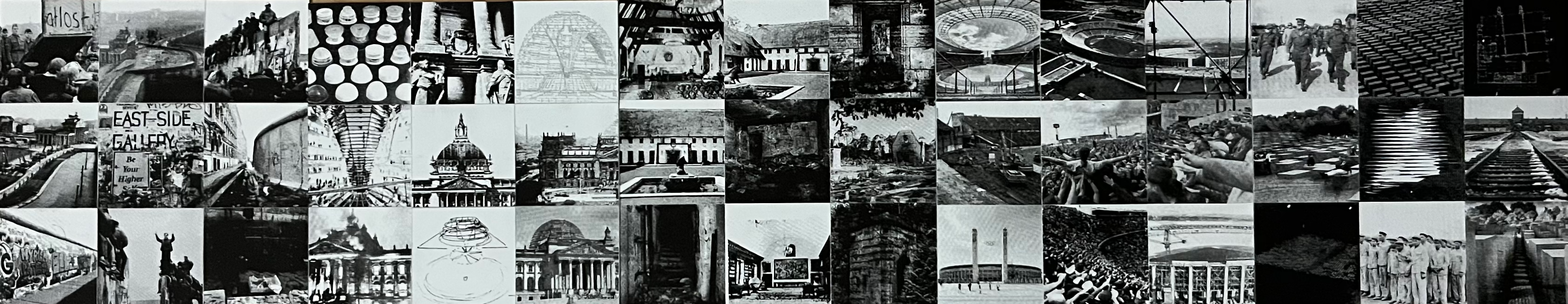 Tiled Collage of case study screen prints