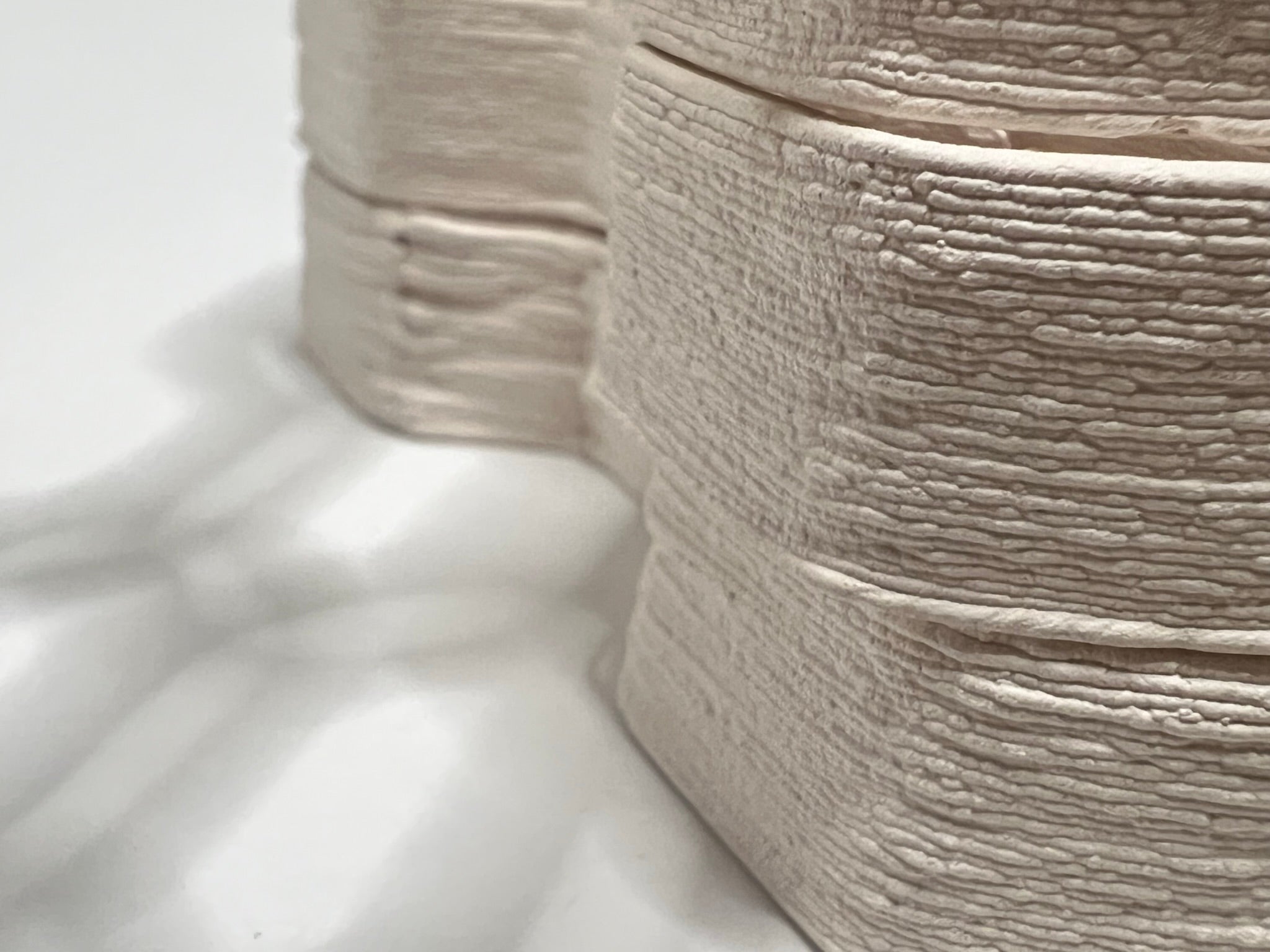 Building block made of ancient materials/biocomposite (hemp and clay) using digital fabrication (3D printing)