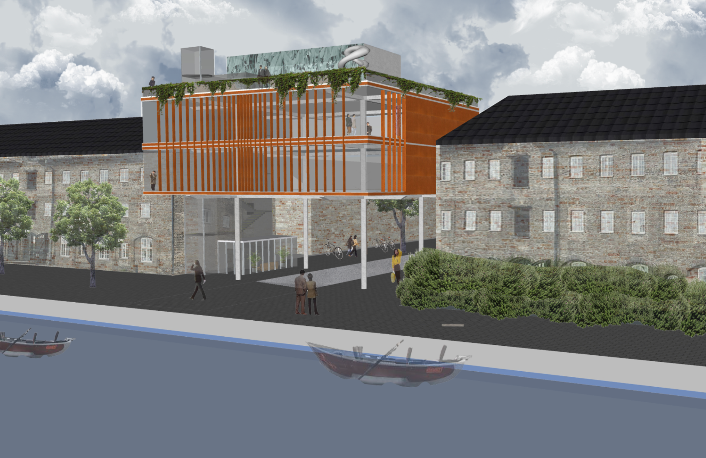 Museum Design for Royal Danish Academy, Copenhagen