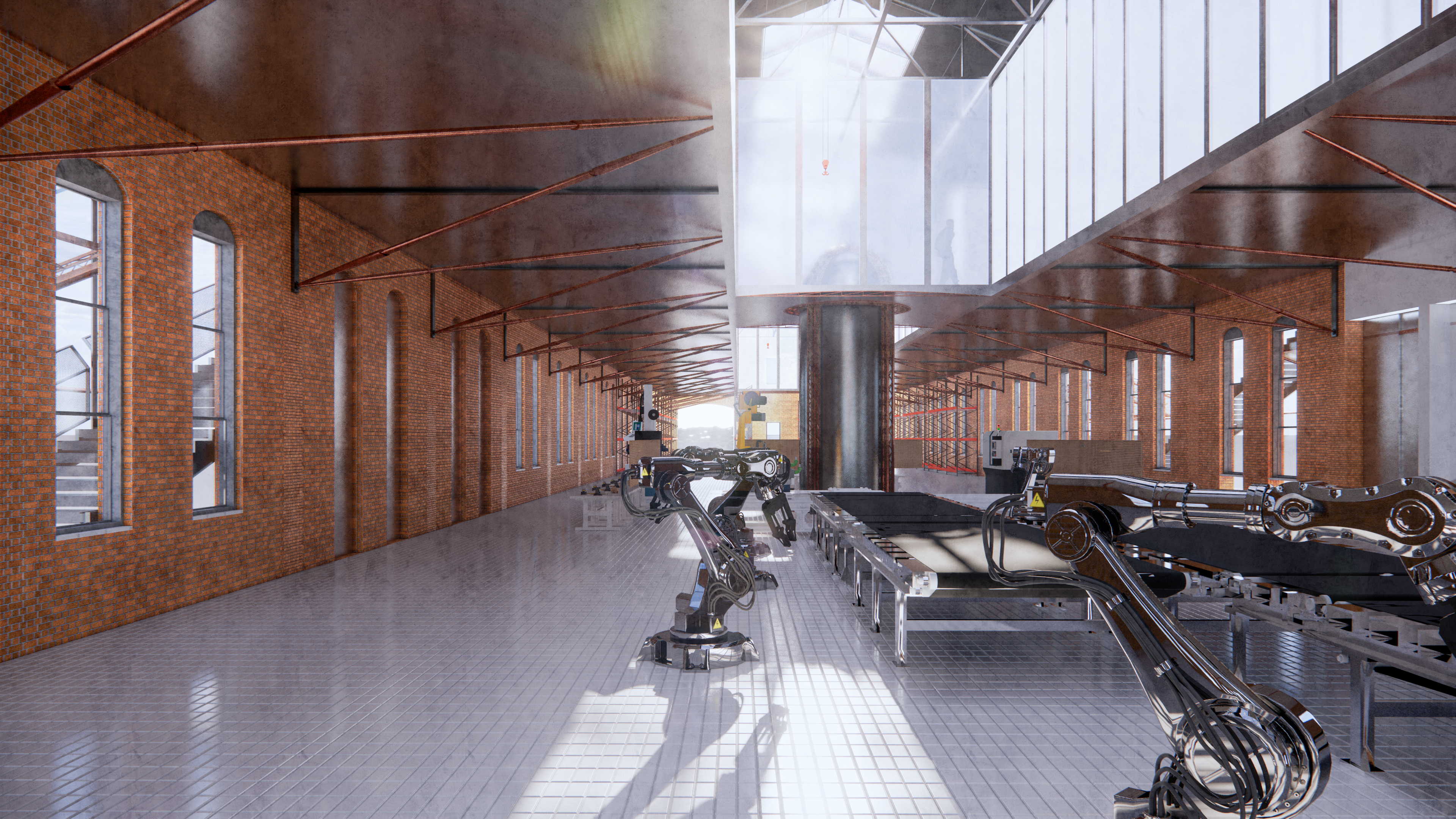 Interior View of the Manufactruring Area