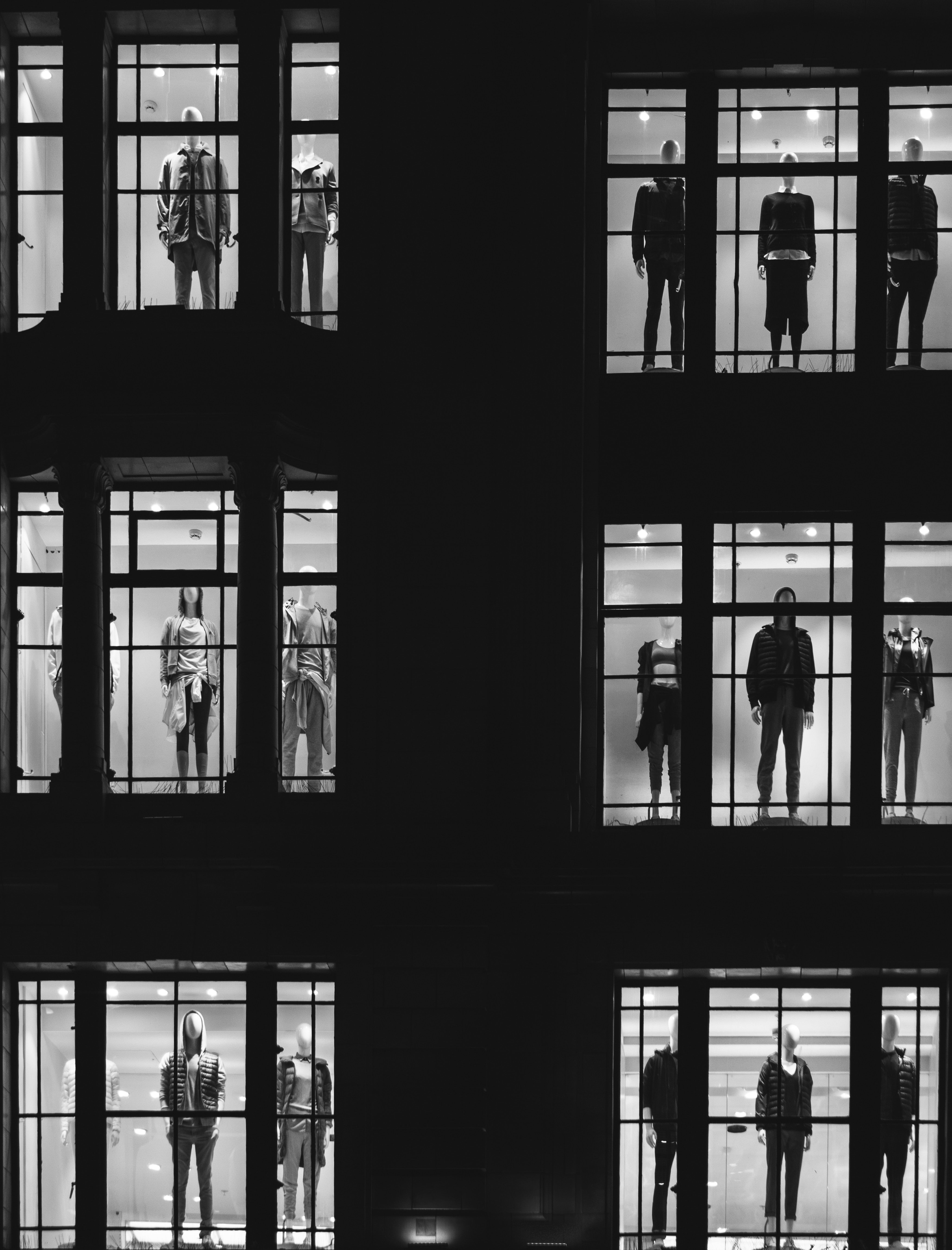 store windows