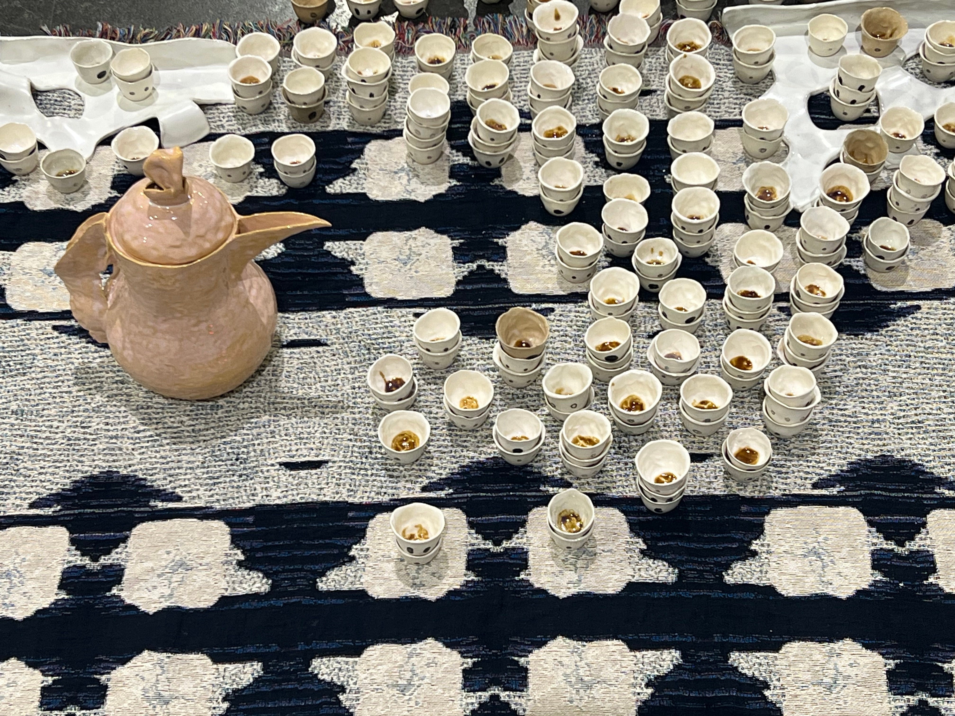 Dates on ceramic packing corners