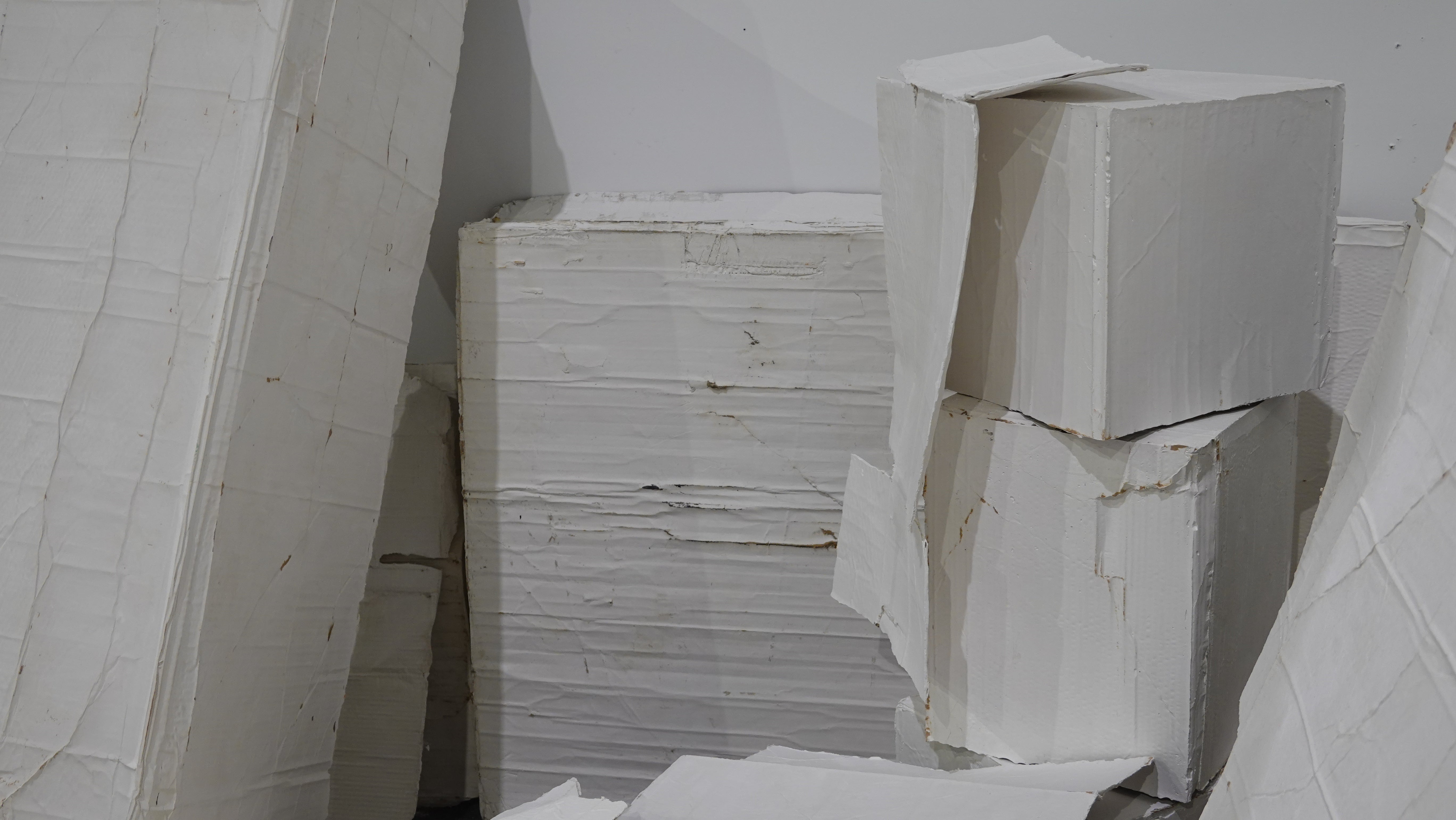 Cast cardboard