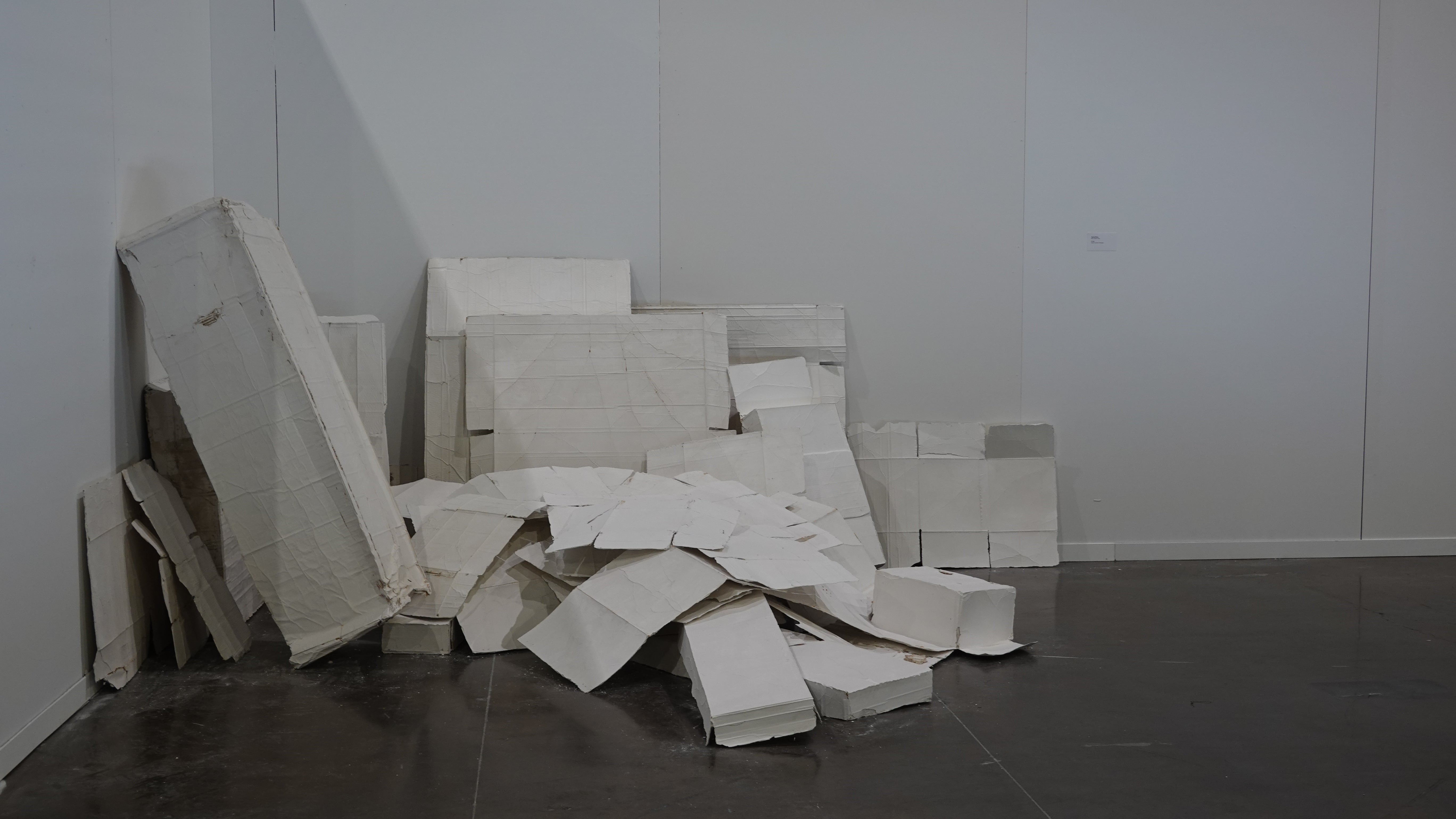 Cast cardboard