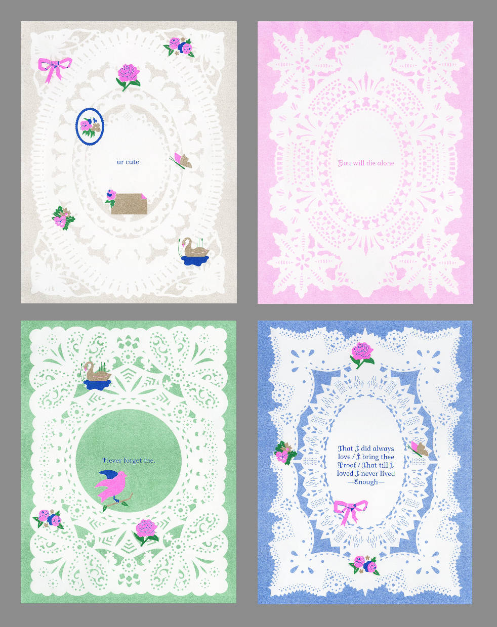 /Four%20fluorescent%20risograph%20prints%20of%20valentines%20generated%20by%20a%20web-generator%20website%20with%20graphics%20based%20on%20the%20stationery%20work%20of%20Esther%20Howland.