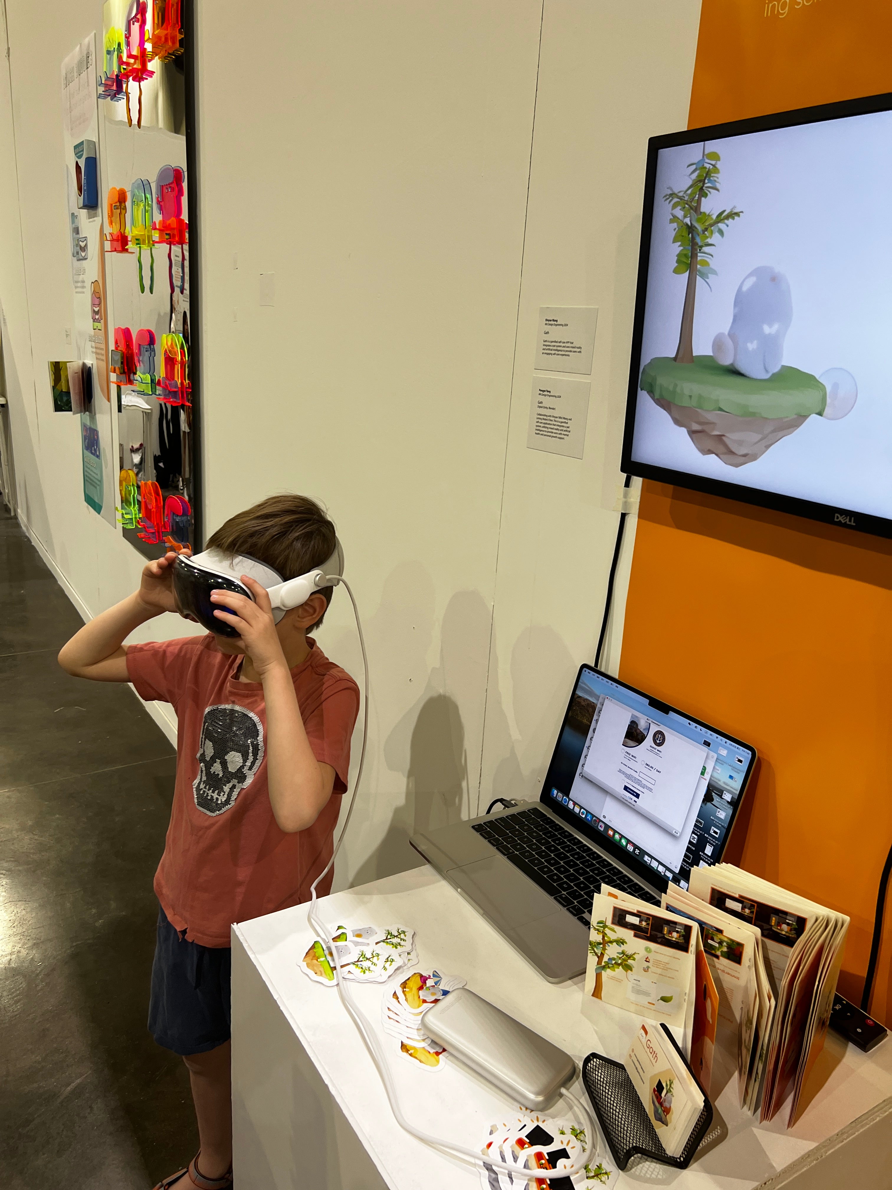 People trying our software on Apple Vision Pro