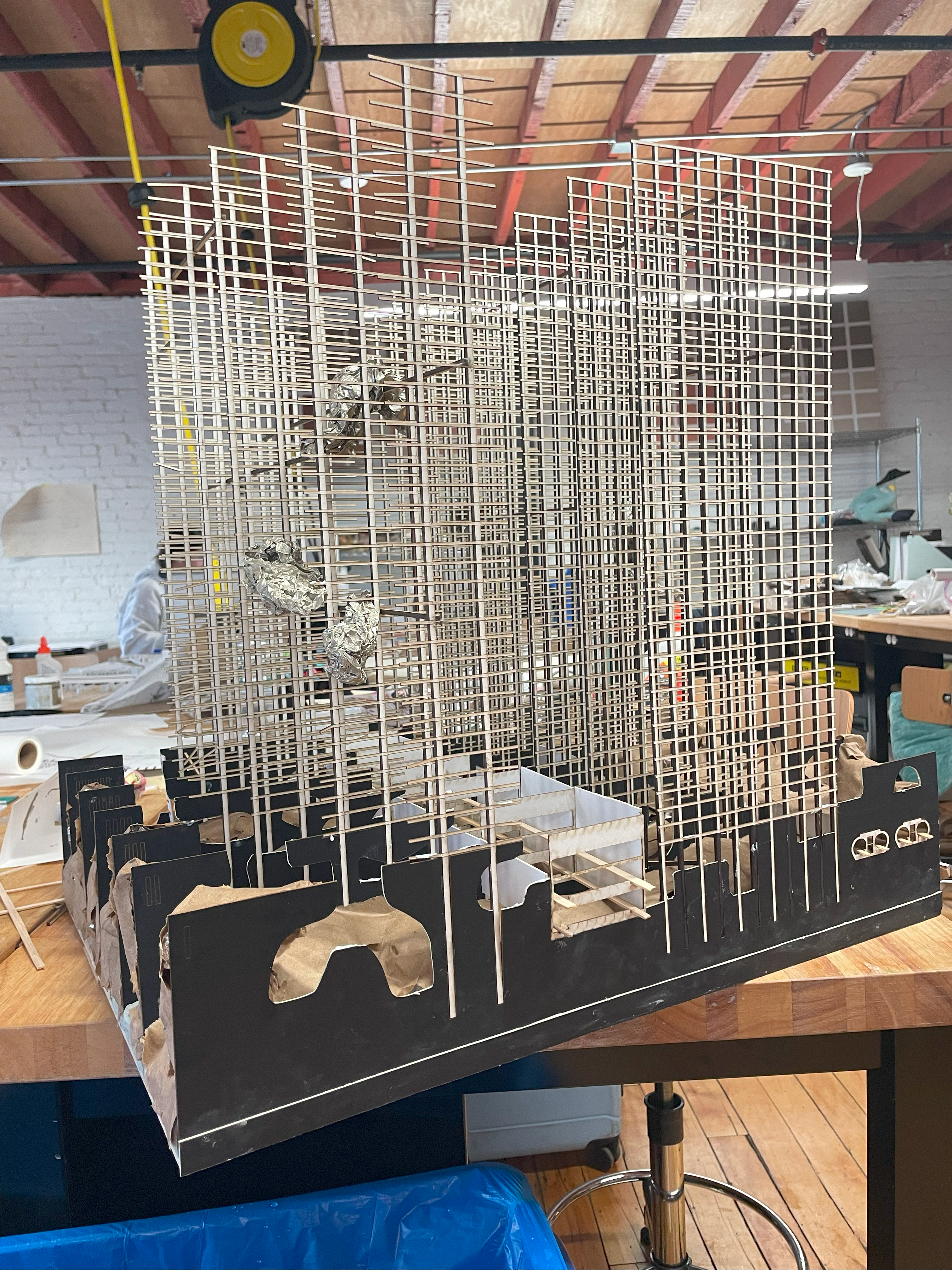 Bilateral Vertical Urbanization physical model (1 of 3)