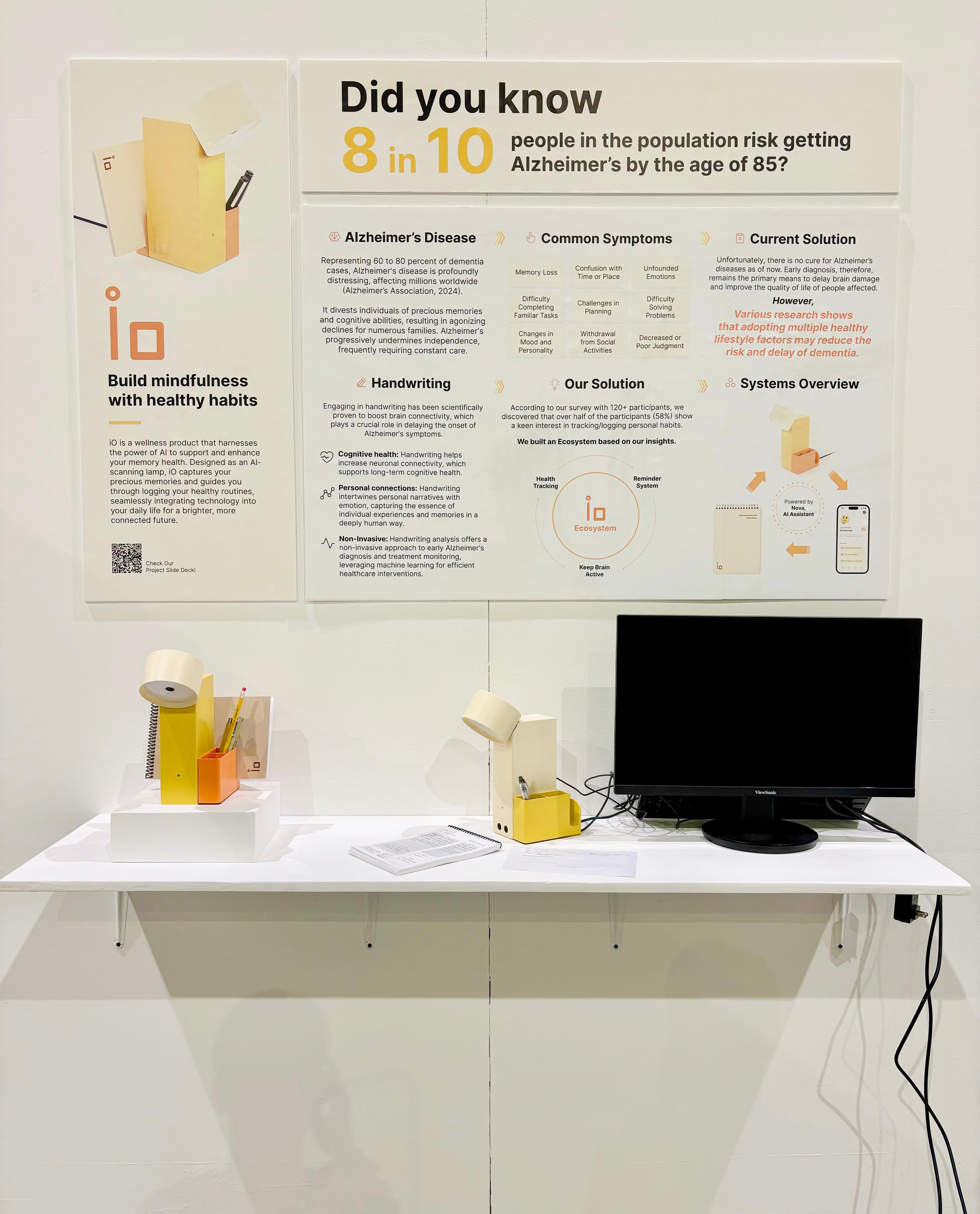 iO, RISD Grad Show 2024 Set up