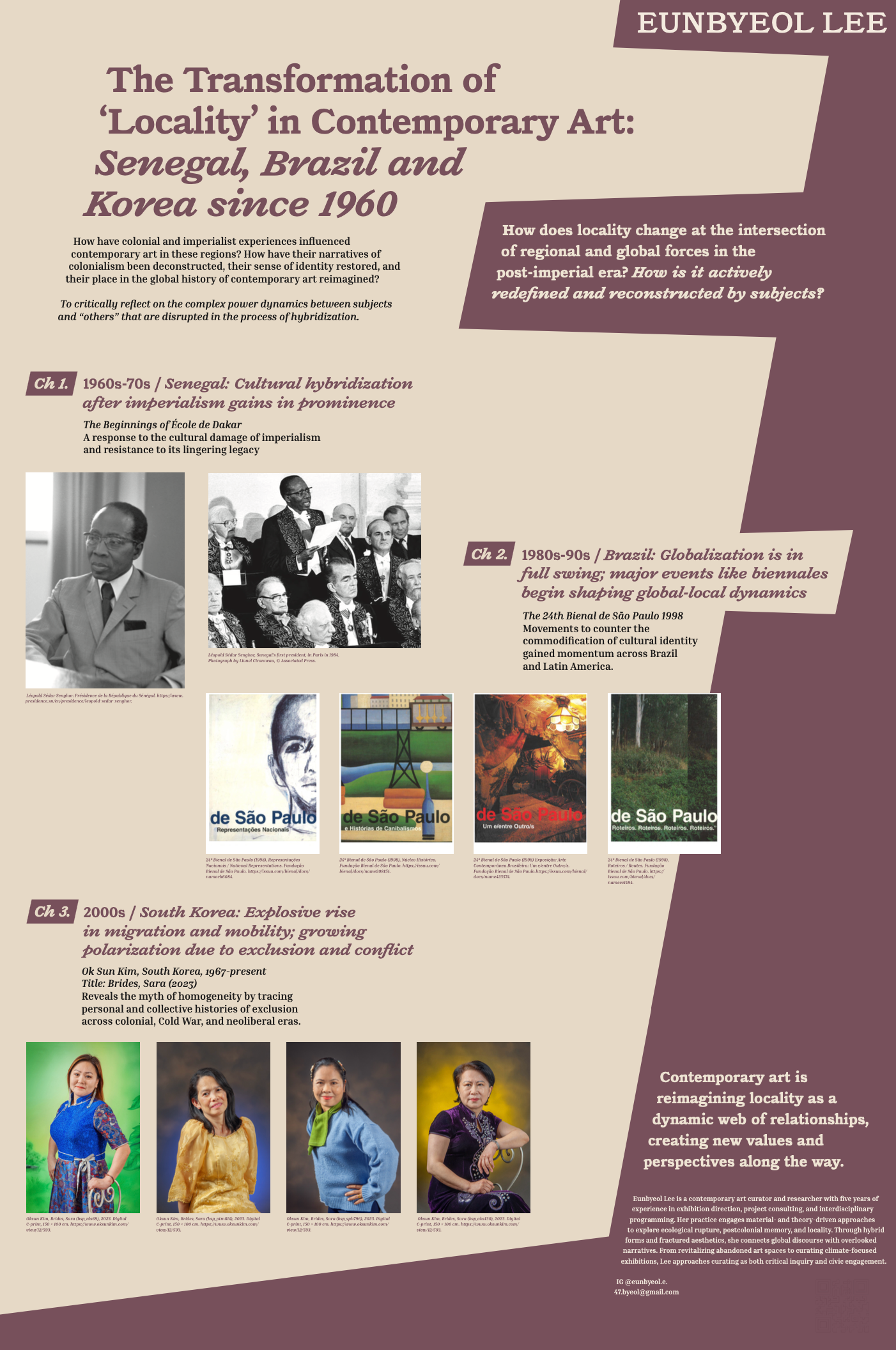 How does locality change at the intersection of regional and global forces in the post-imperial era?