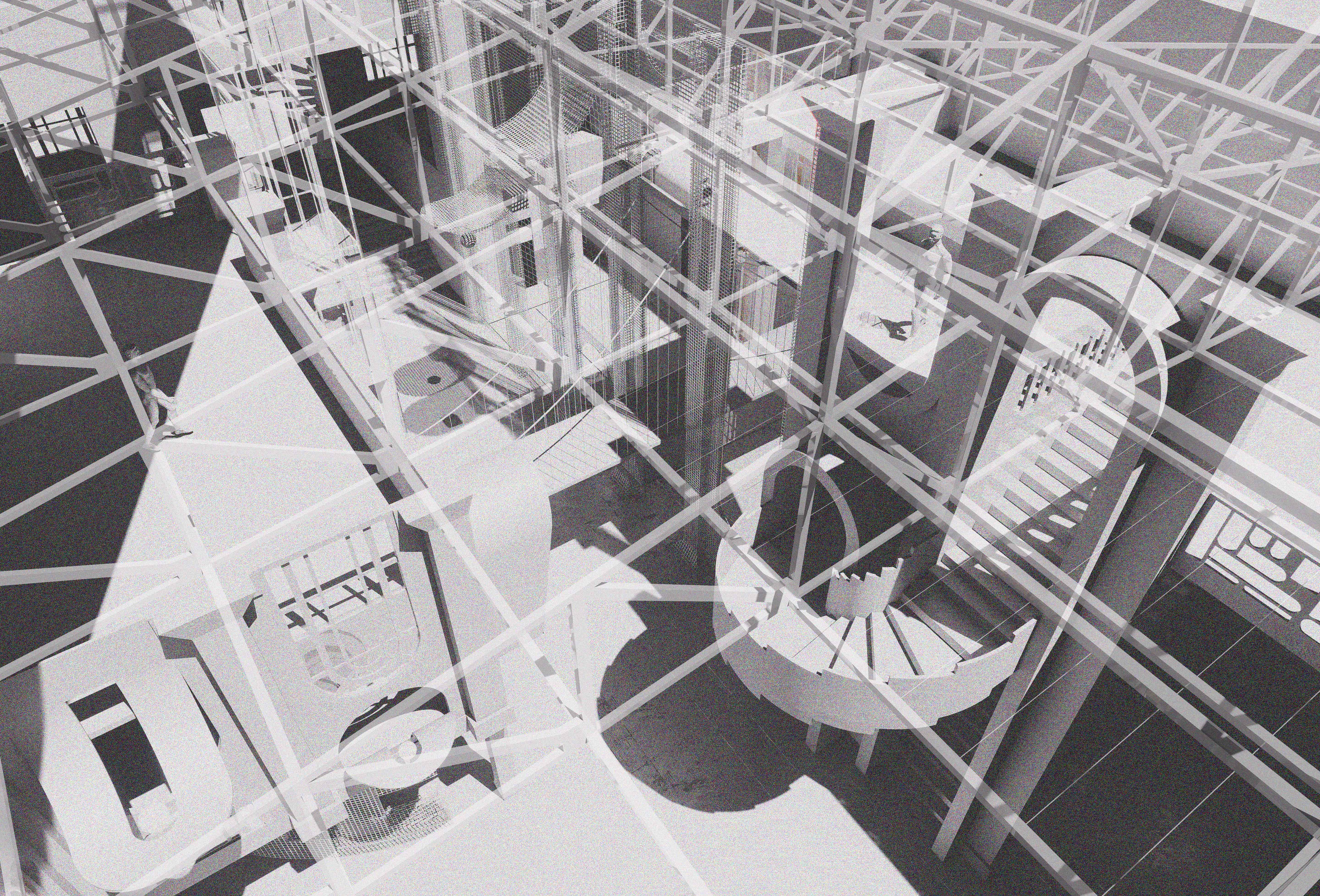 The project gamifies the old station, turning original elements into a dynamic, street-like space.