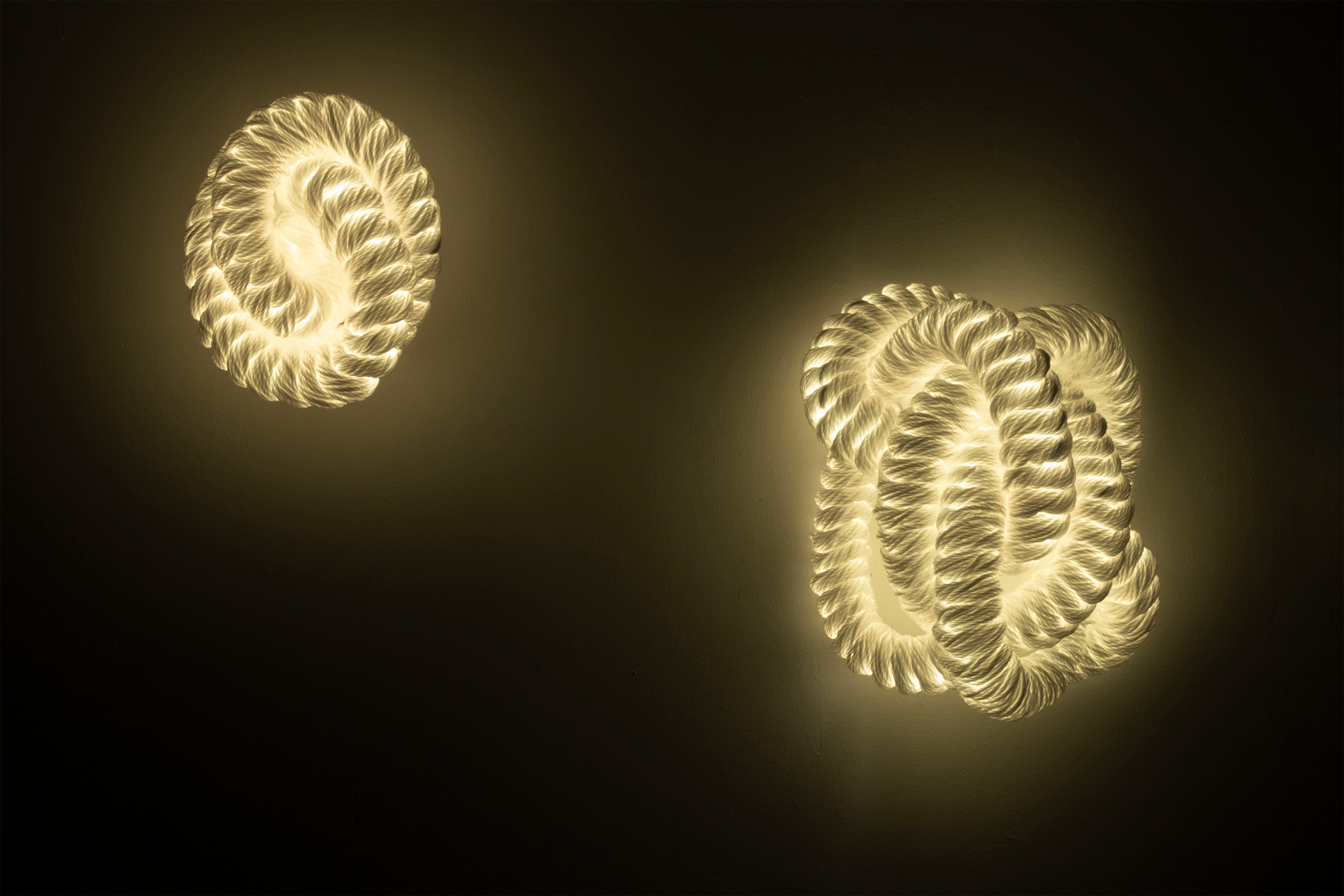 Knot Knot is a lighting collection based on multiple traditional Chinese knotting techniques.