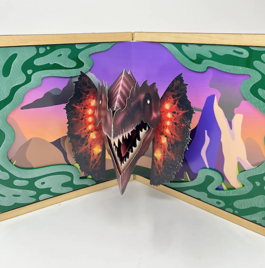 Folded Reality - Popup book exploration with digital fabrication methodologies. 