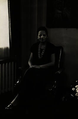 Nancy Elizabeth Prophet seated