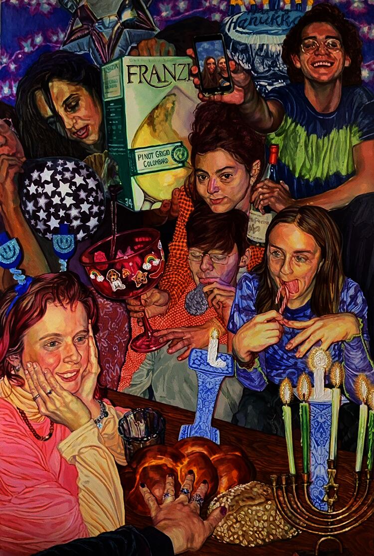 Hannah Reinhard Painting 2