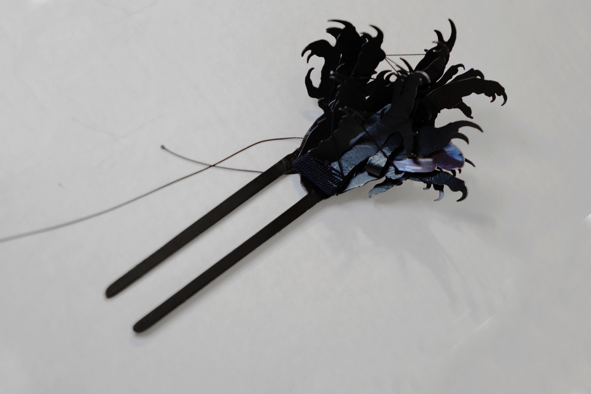LongYuxin_A kingfisher hairpin_zuihouyige