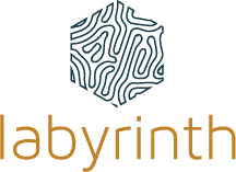 Labyrinth branding logo