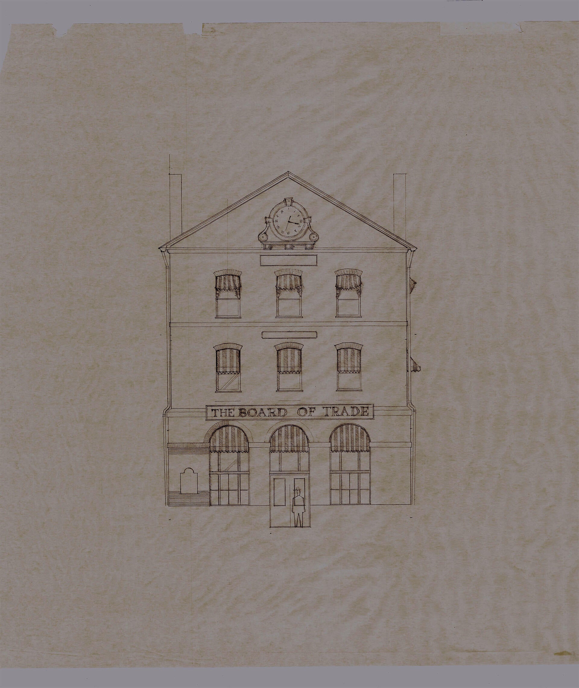 Market House Elevation 1844