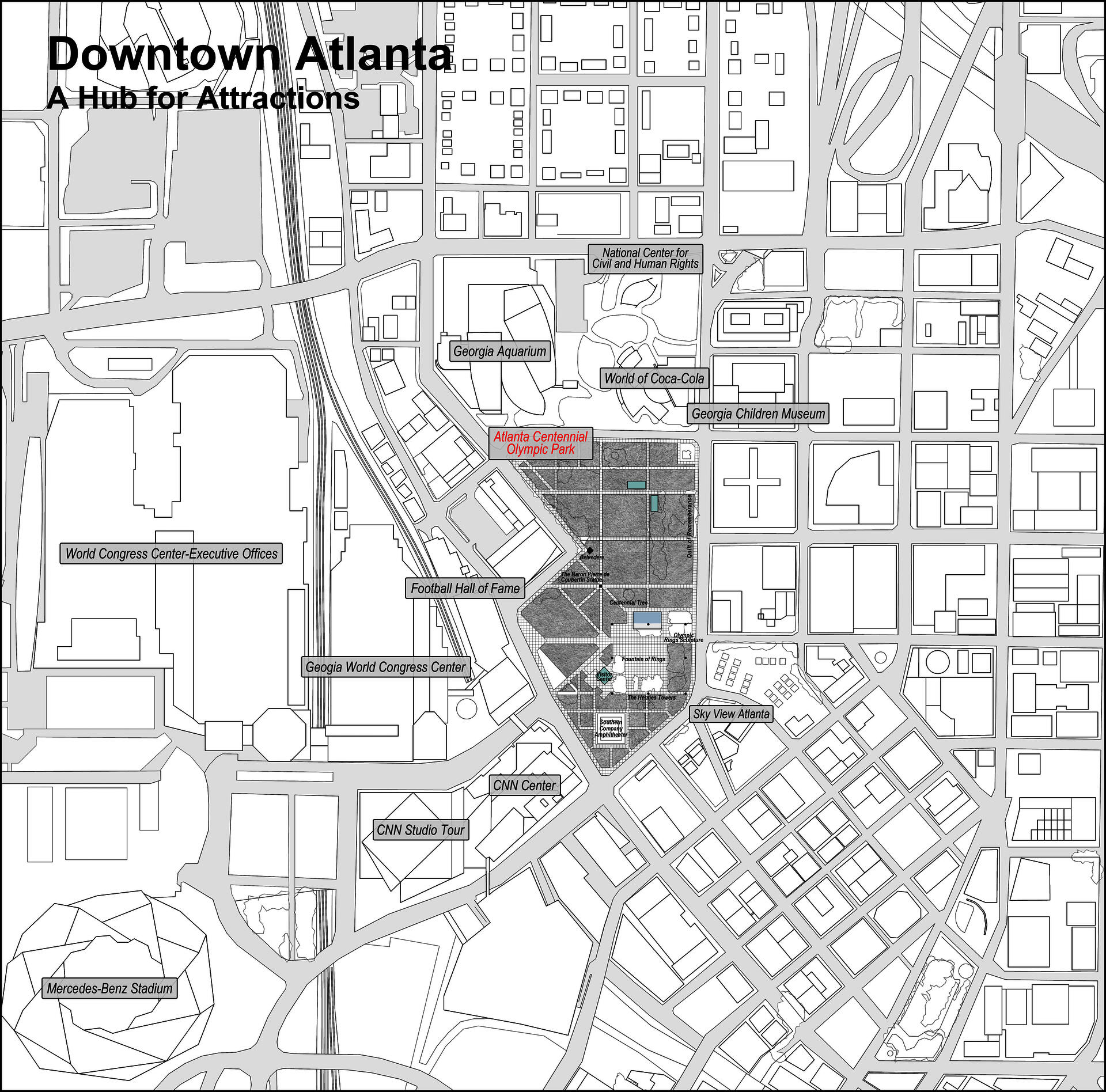 Centennial Olympic Park_An Hub of Attractions