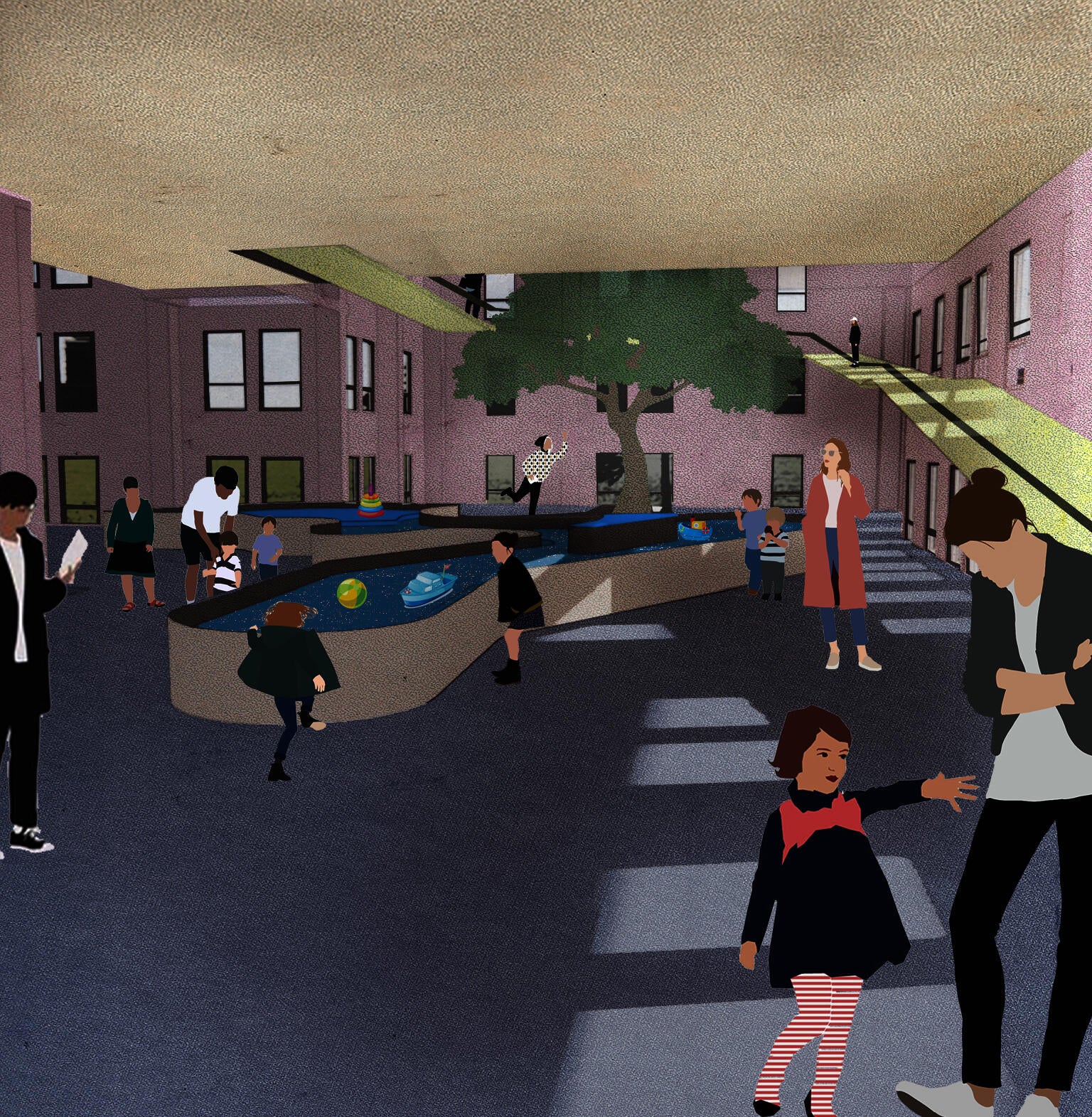 Render Water Science Area