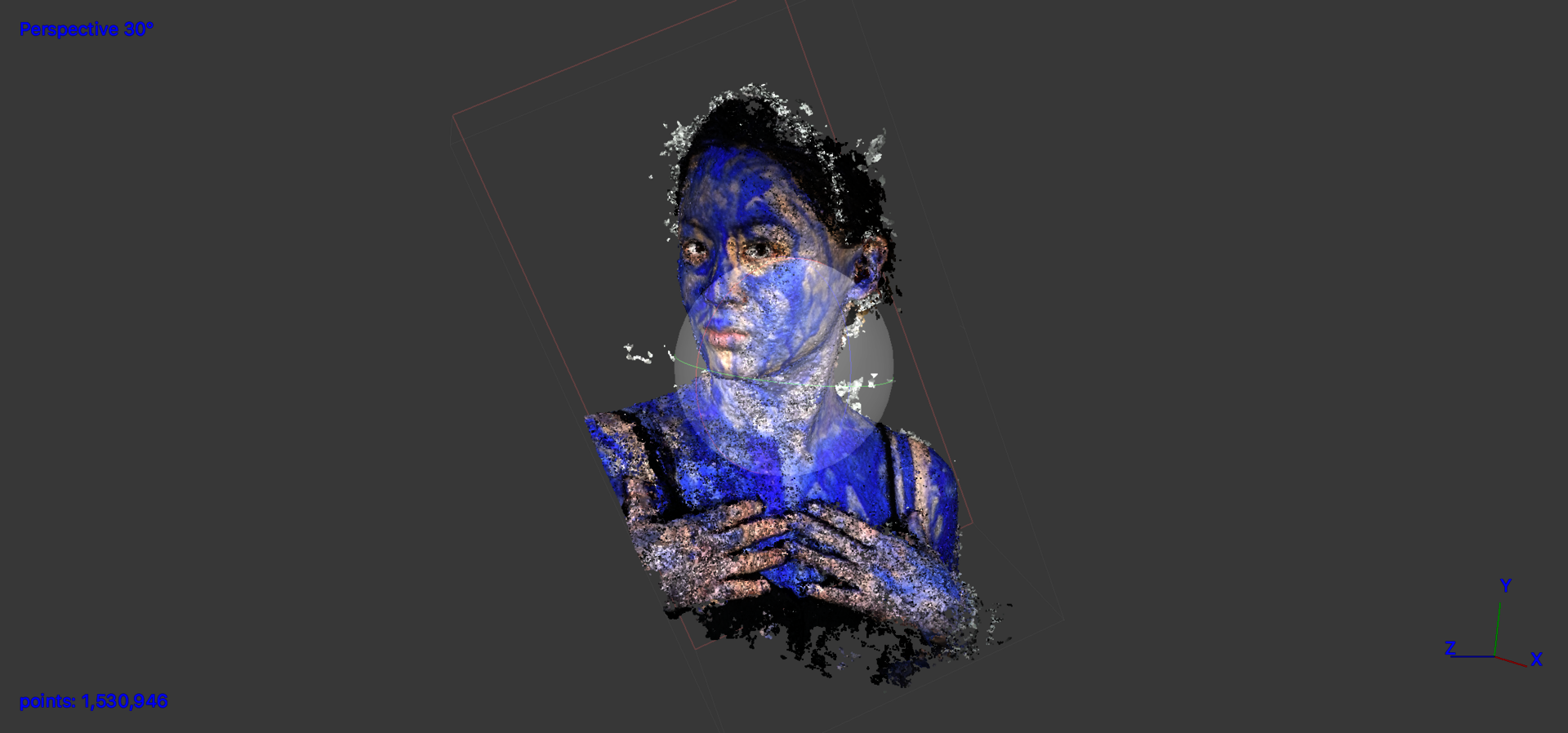 mimi captured as a 3d object