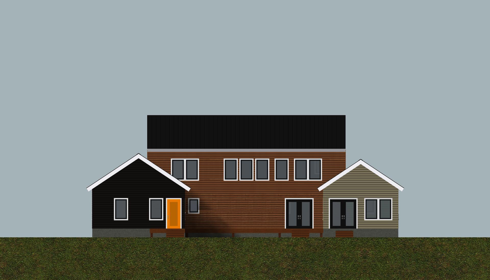 Courtyard Rear.
