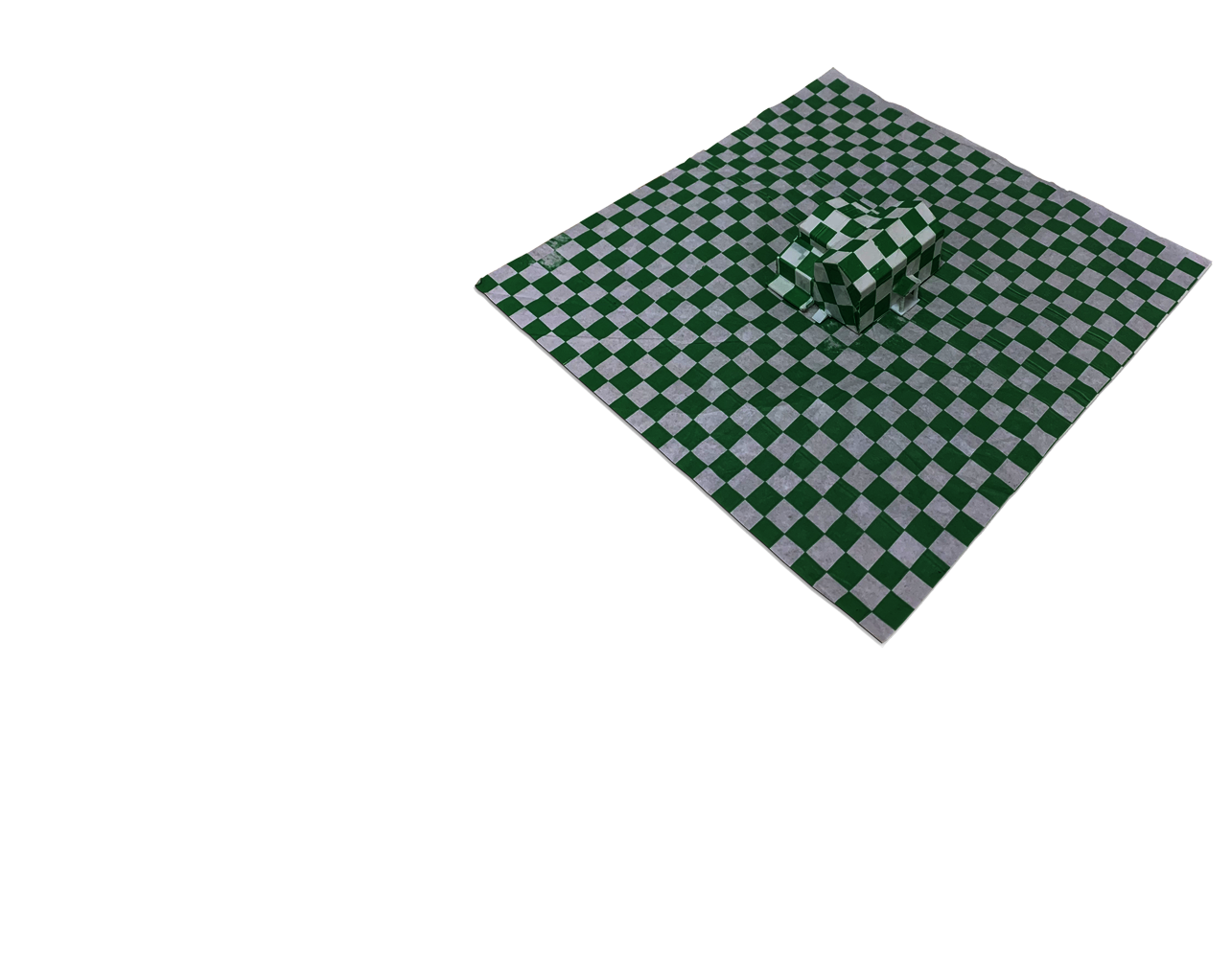 Green Sandwich Paper House