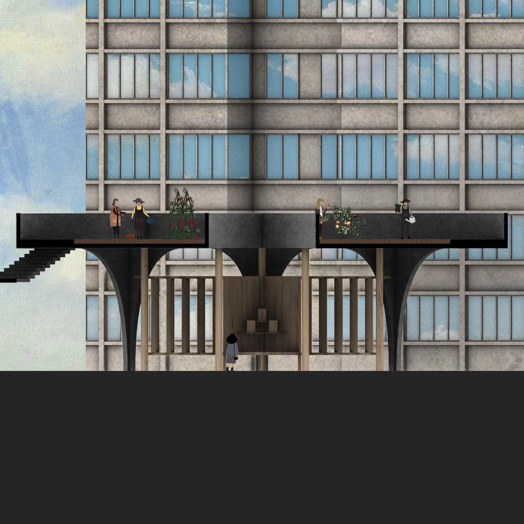 main structure frame 1