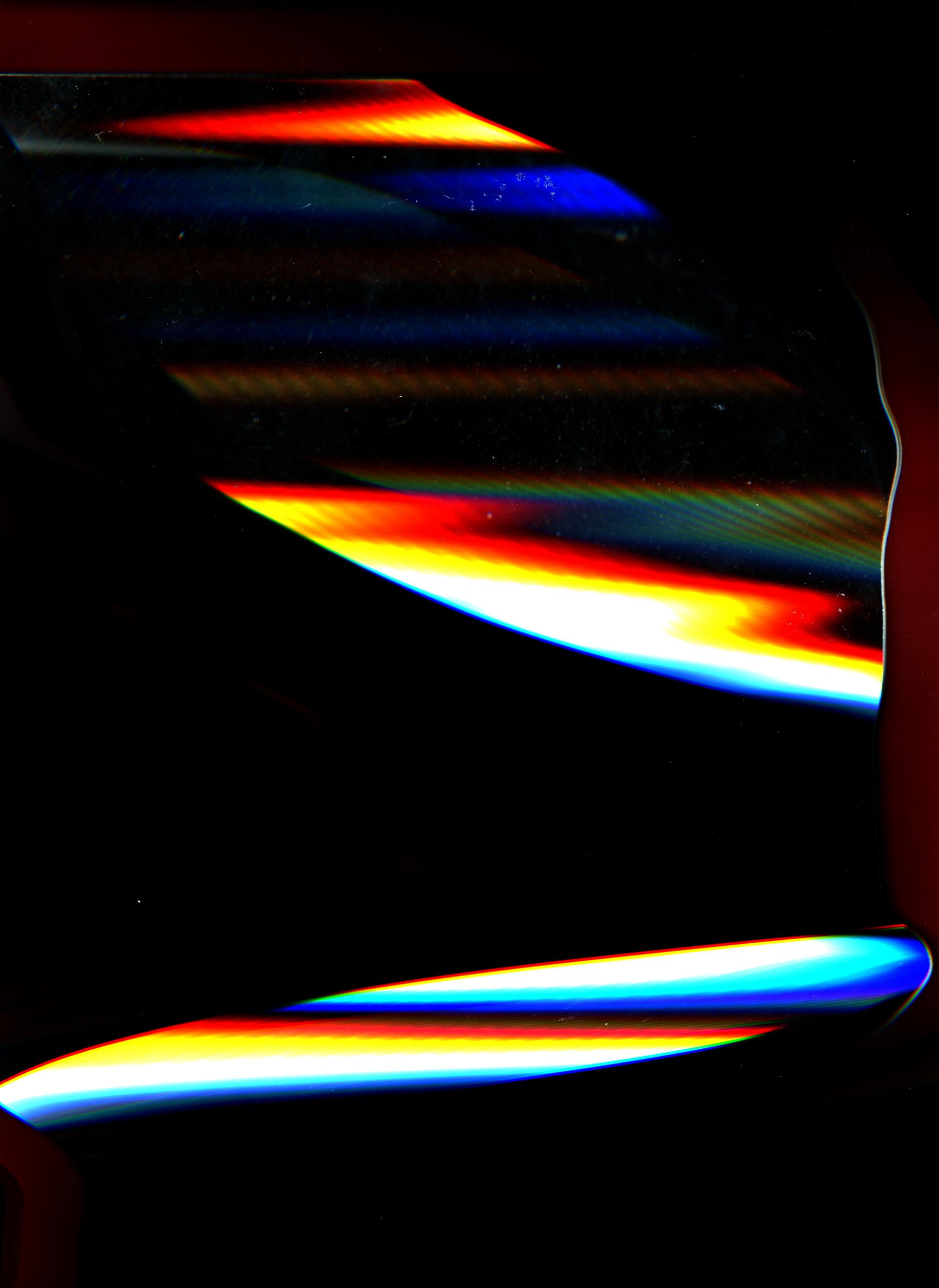 Mirror, Self Portrait, refracted light