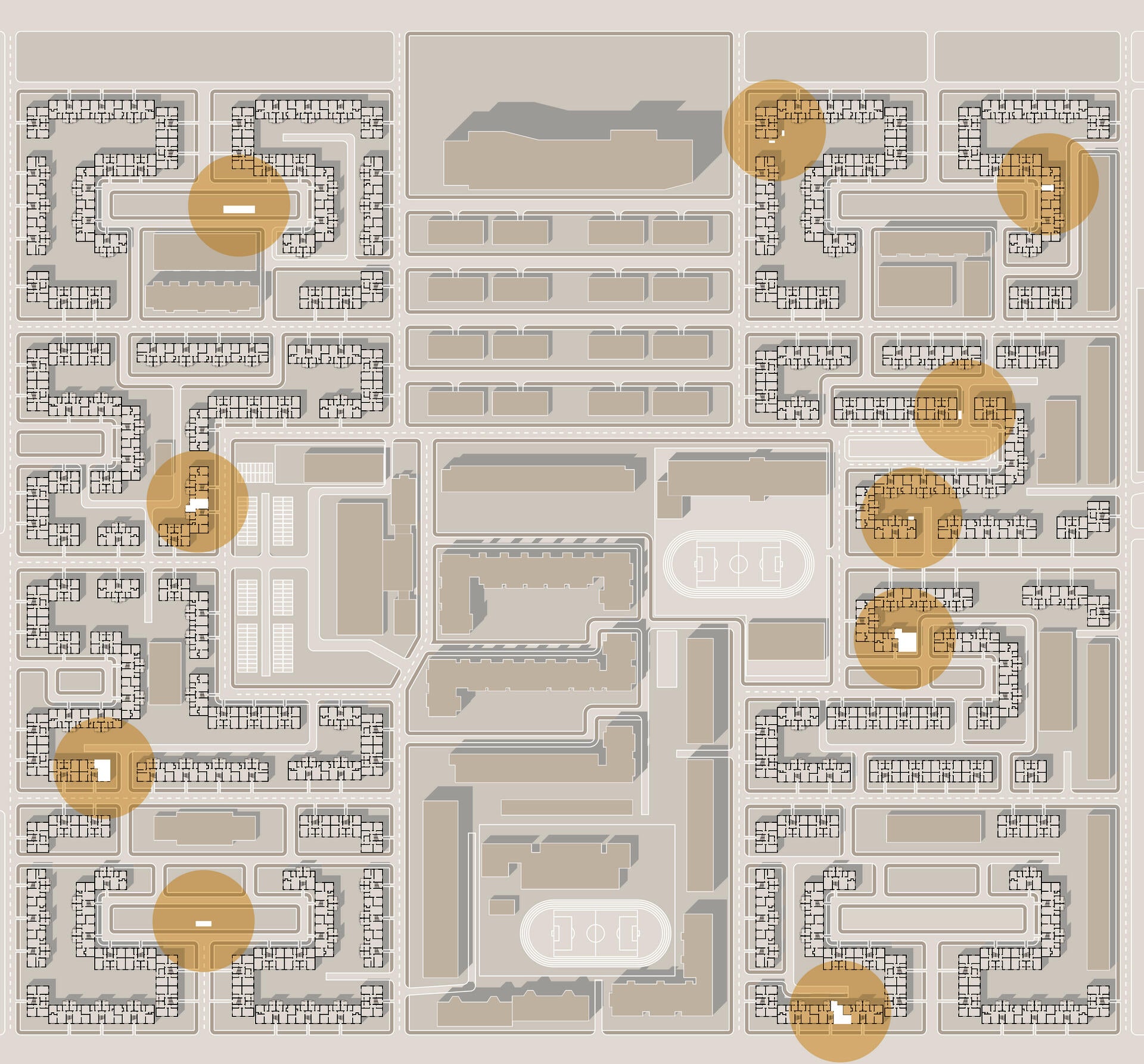 Master plan of the exhibition