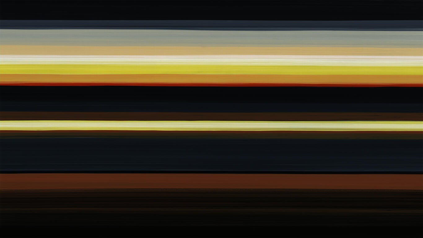 hand painted horizontal stripes in greys, yellows, oranges, and browns