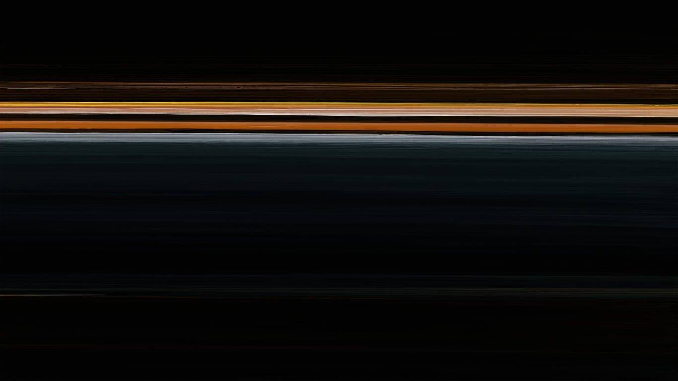 hand painted horizontal stripes in black, orange, white, and dark blue
