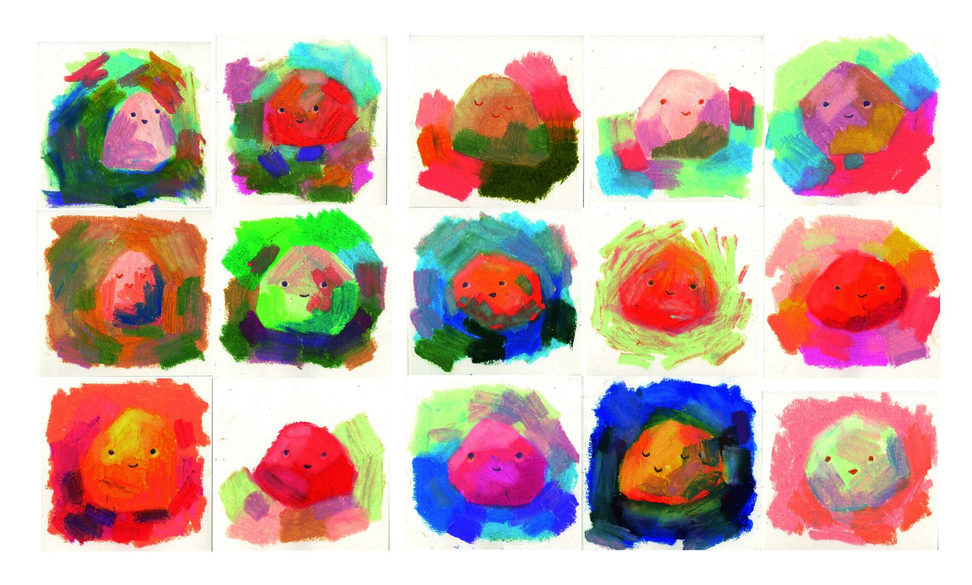 color rocks