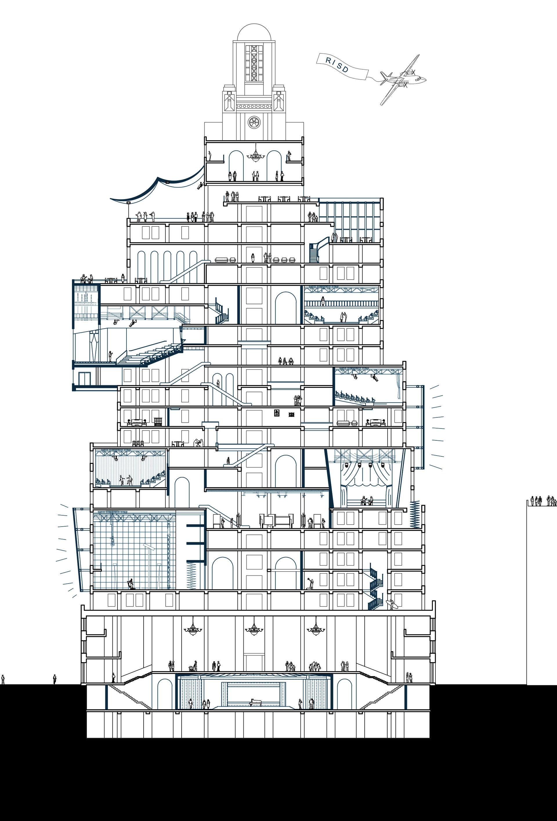 Schematic section
