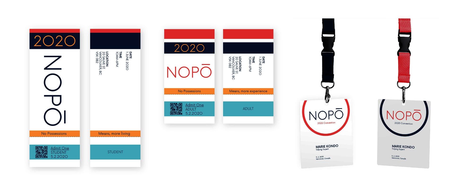 NOPO campaign materials