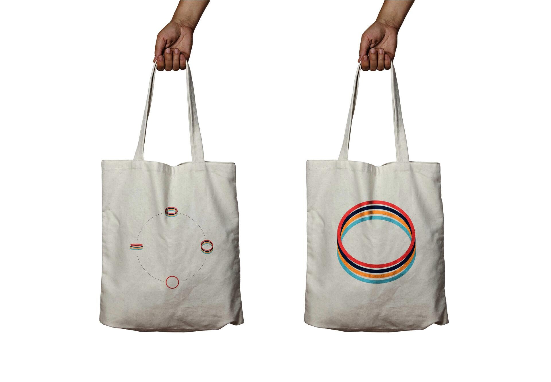 NOPO branded tote bags