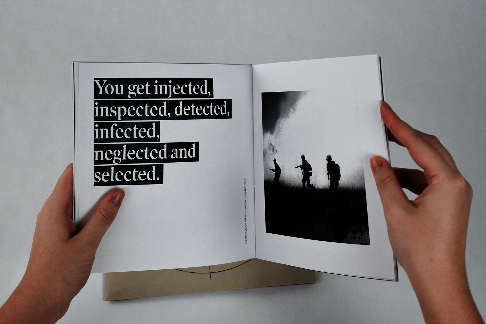 Book inspired by protest songs written during the Vietnam War