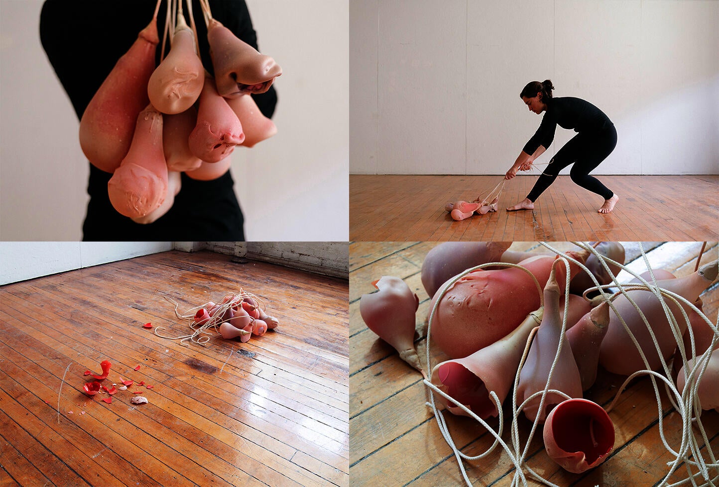 Glass work by Arielle Eisen