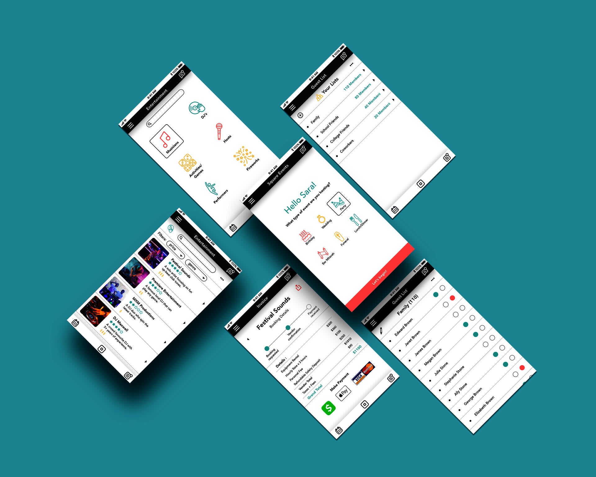 Mobile app project by Anneka Javat