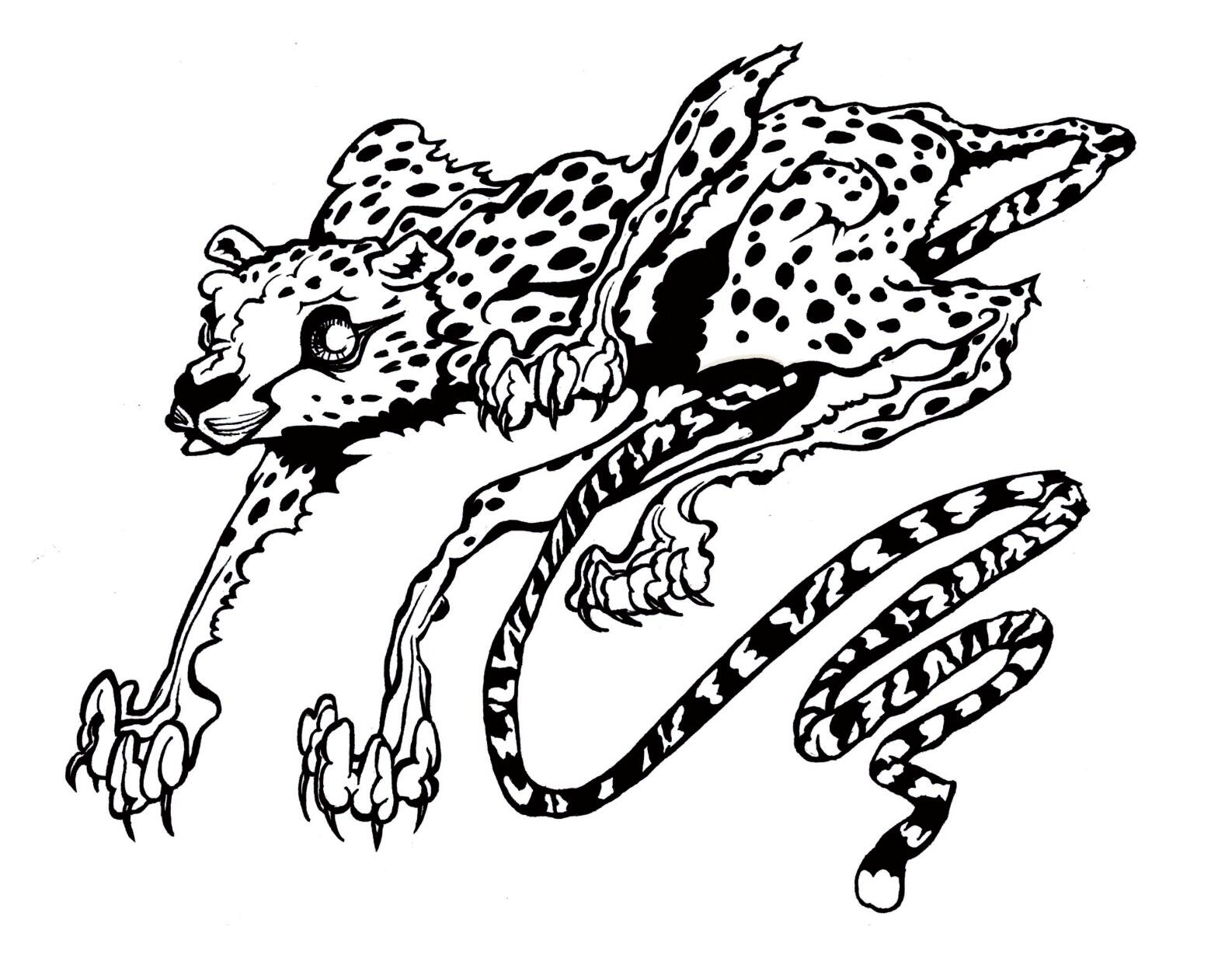 Pen and ink