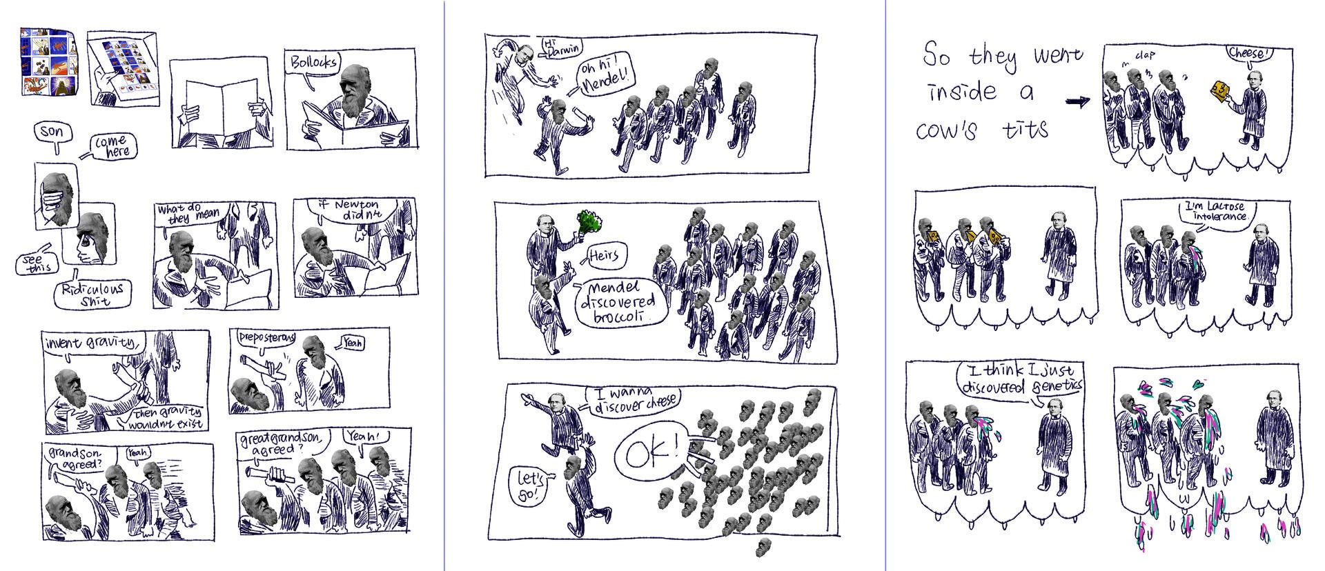 comic panels