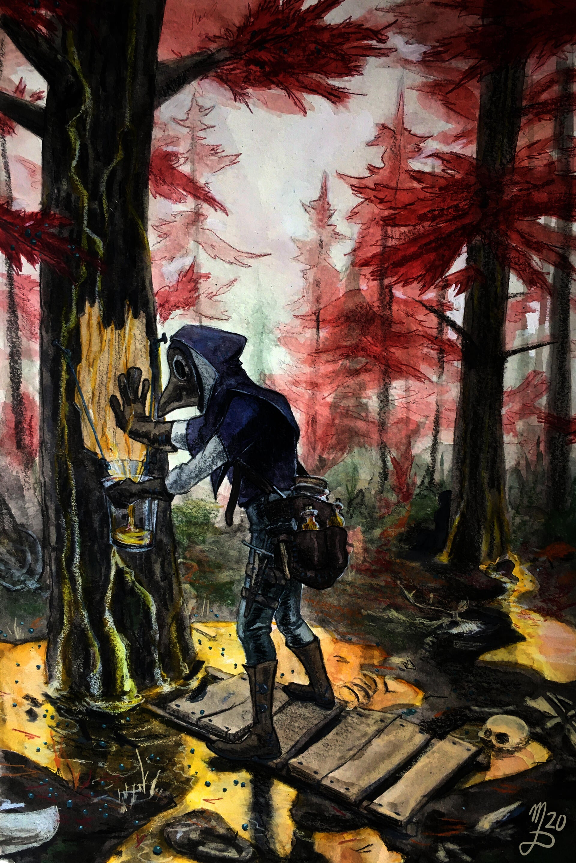 Illustration project by Michael DiCiaccio